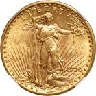 1920 $20 St. Gaudens. NGC MS62