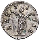 Faustina II. Silver Denarius (3.3g), Augusta, AD 147-175. EF - 2