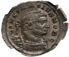 Constantius I, AD 293-305. AE Follis (8.34g), as Caesar. NGC AU