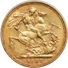 Australia. Sovereign, 1888-M. VF - 2