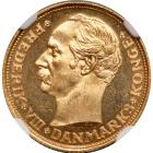 Denmark. 10 Kroner, 1908-VBP GJ. NGC MS65