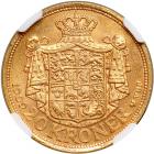 Denmark. 20 Kroner, 1909-VBP GJ. NGC MS63 - 2