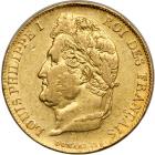 France. 20 Francs, 1841-A (Paris). AEF