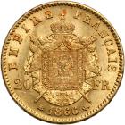 France. 20 Francs, 1866-BB. UNC - 2