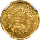 Hungary. Restrike Ducat, 1868-KB UP. NGC PF67 - 2