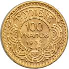 Tunisia. 100 Francs, 1932-A. UNC - 2