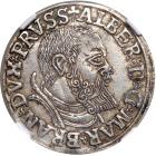 German States - Prussia. 3 Groschen, 1541. NGC AU55