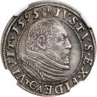 German States - Prussia. Groschen, 1595-S. NGC AU55