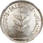 Palestine. 100 Mils, 1940. NGC MS64