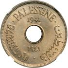 Palestine. 10 Mils, 1941. NGC MS63