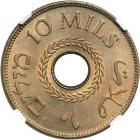 Palestine. 10 Mils, 1941. NGC MS63 - 2