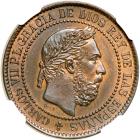 Spain. 5 Centimos, 1875. NGC MS65