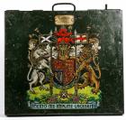 Steel Document Box With Scottish Royal Coat of Arms