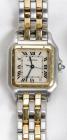 Cartier Panthere, 18K Yellow Gold & Stainless Steel Wristwatch