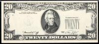 Perfect match to the $1 Missing Seal & Serial # Note