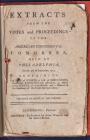 Extracts From the Votes and Proceedings of the American Continental Congress