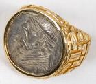 Ancient Persian Gentlemen's Gold Ring