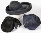 Three Vintage Hats