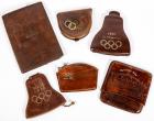 Scarce Group of '36 Olympics Souvenir Leather Goods