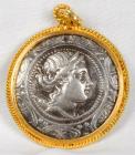 Ancient Greek Coin Pendant