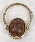 Ancient Egyptian Scarab Ring. Late Period