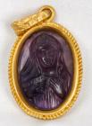 Antique 19th Century Amethyst Pendant