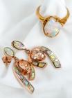 Collection of Opal, 18K Yellow Gold, Silver Jewelry