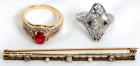 Collection of Antique & Modern Jewelry