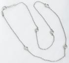 Tiffany & Company, Elsa Peretti, Diamond By The Yard, Platinum Necklace