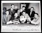 Mercury Seven Signed Photo