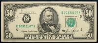 Majorly under-inked back $50 Small Head FRN