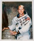 Apollo Program Astronaut Signed Lithos