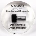 Apollo 6, 1968 FLOWN Heatshield Fragments