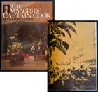 Apollo XI Moon Landing Crew Signed Book of Captain Cook's Voyages.