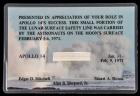 1971, Apollo 14 Safety Line Piece FLOWN to Lunar Surface