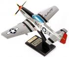 Chuck Yeager Signed P51-D Mustang Model