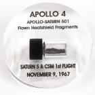 1967, Apollo 4, FLOWN Heatshield Fragments