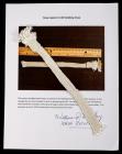 1970, Apollo 13 FLOWN LM Webbing Strip