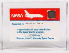 1981 STS-1 FLOWN Thermal Tile Piece