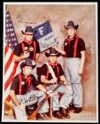 1983, STS-6 Crew Signed "F" Troop Color Photo