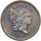 Liberty Cap Half Cent 1795 C-1 Lettered Edge R2. PCGS MS63