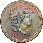 Liberty Cap Half Cent 1796 Edwards Copy Kenny-1 Rarity 7-. PCGS MS67