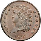 Classic Head Half Cent 1826 C-1 R1. PCGS MS66