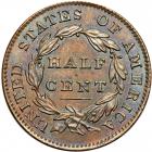 Classic Head Half Cent 1832 C-1 R7+ (as a proof). PCGS PF65 - 2