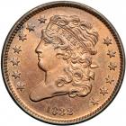 Classic Head Half Cent 1832 C-2 R7 (as a proof). PCGS PF66