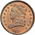 Classic Head Half Cent 1832 C-2 R2. PCGS MS64