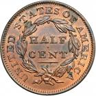 Classic Head Half Cent 1832 C-2 R2. PCGS MS64 - 2