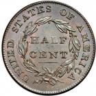 Classic Head Half Cent 1832 C-3 R2. PCGS MS66 - 2