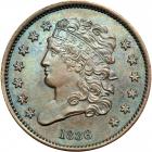 Classic Head Half Cent 1836 Proof Original Breen 1-A R5. PCGS PF66