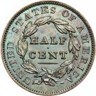 Classic Head Half Cent 1836 Proof Original Breen 1-A R5. PCGS PF66 - 2